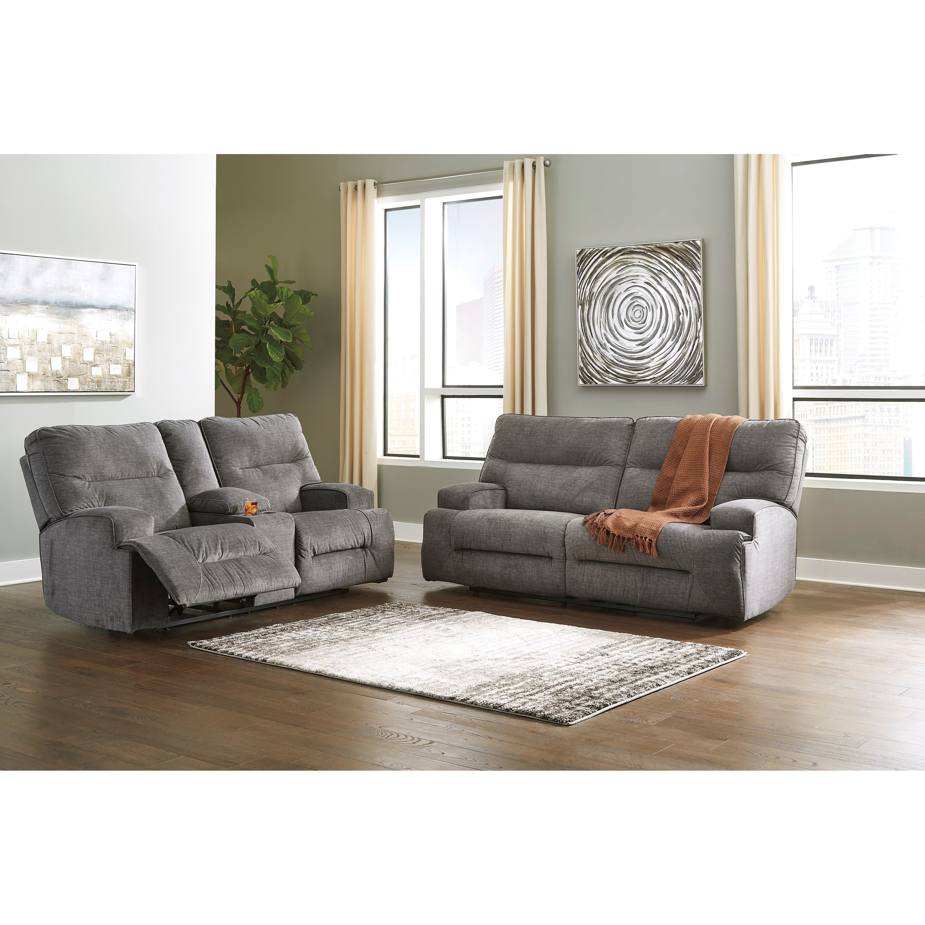 JB King Coombs 45302 Living Room Group 1 Reclining Living Room Group